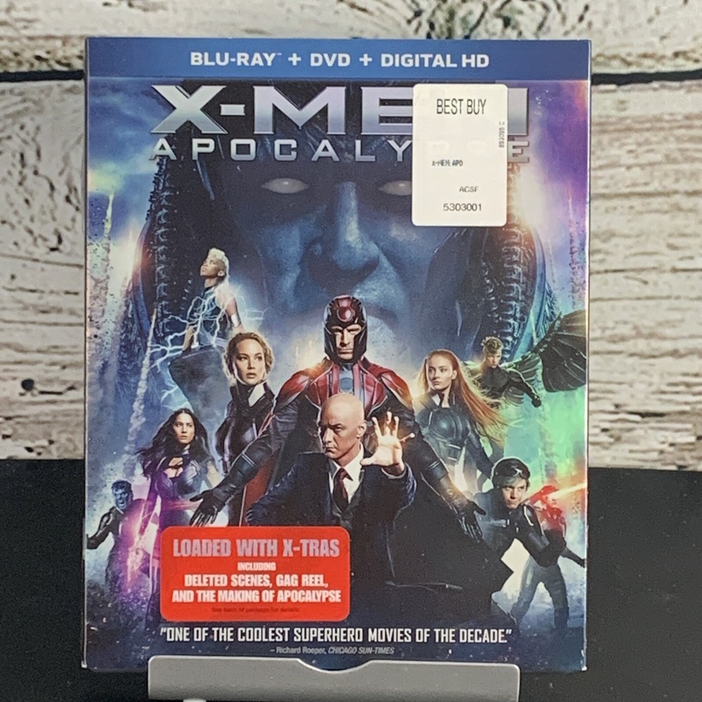X-Men: Apocalypse (Blu-ray 2016) James McAvoy Jennifer Lawrence‎ Best Buy